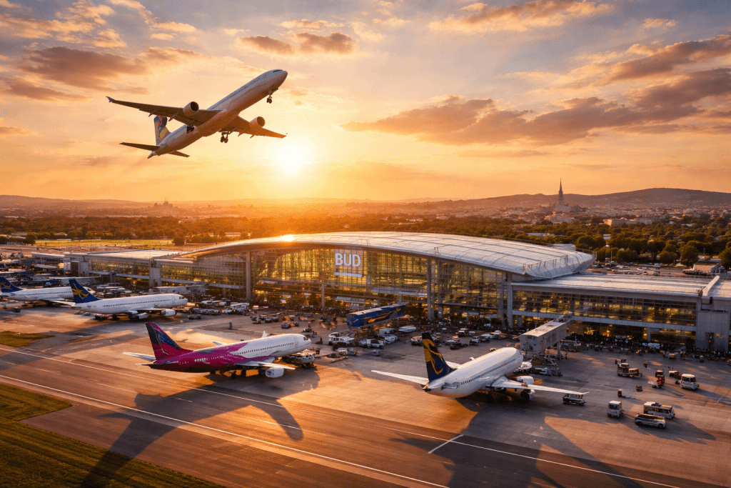 nyár Budapest Airport